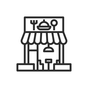 Projekty budynków publicznych - Indywidualny projekt obiektu kawiarni i restauracj